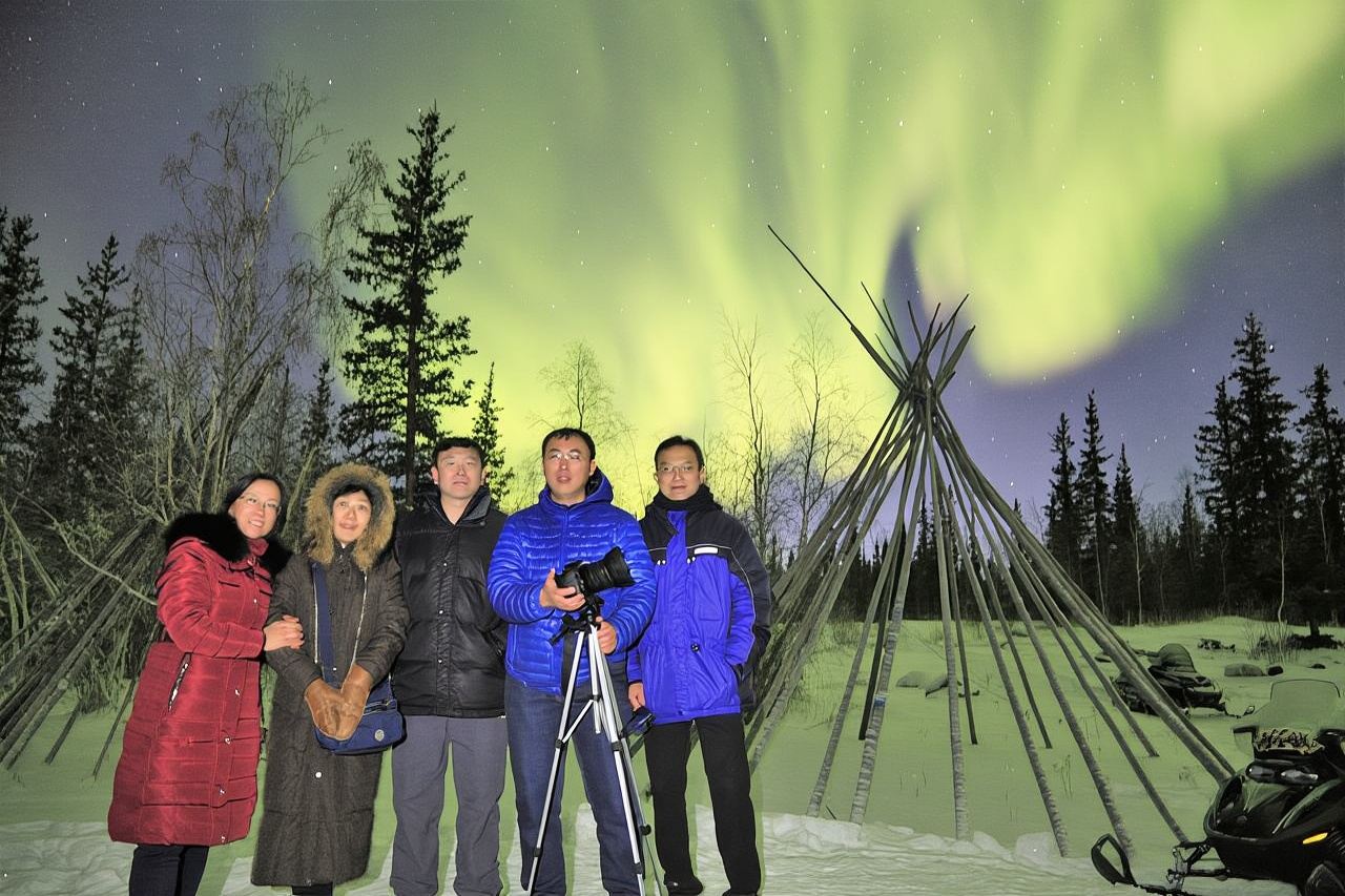 Tour de las Auroras Boreales en Yellowknife