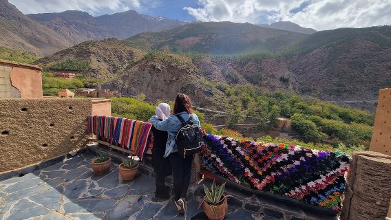 Atlas Mountains Three Valley and Berber Villages & Watterffalls Day Tour