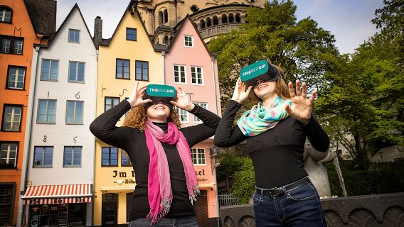 TIMERIDE GO! Virtuelle Stadtrundfahrt durch Köln (auf Deutsch)