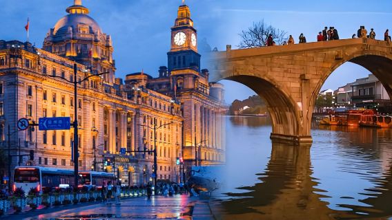 Shanghai Yu Garden, Old Street, The Bund & Zhujiajiao Water Town Lawatan Bas 1 Hari