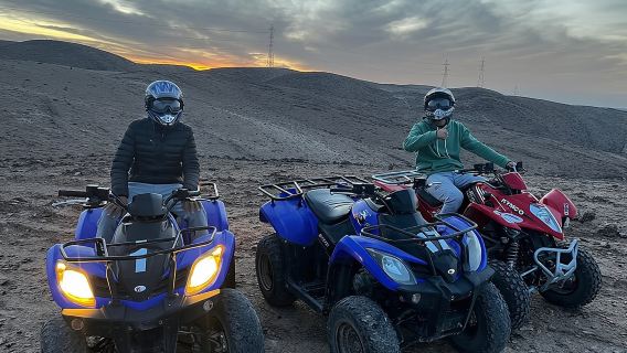 Agafay Desert, 2H of Quad Biking, tea & transfer from Marrakech