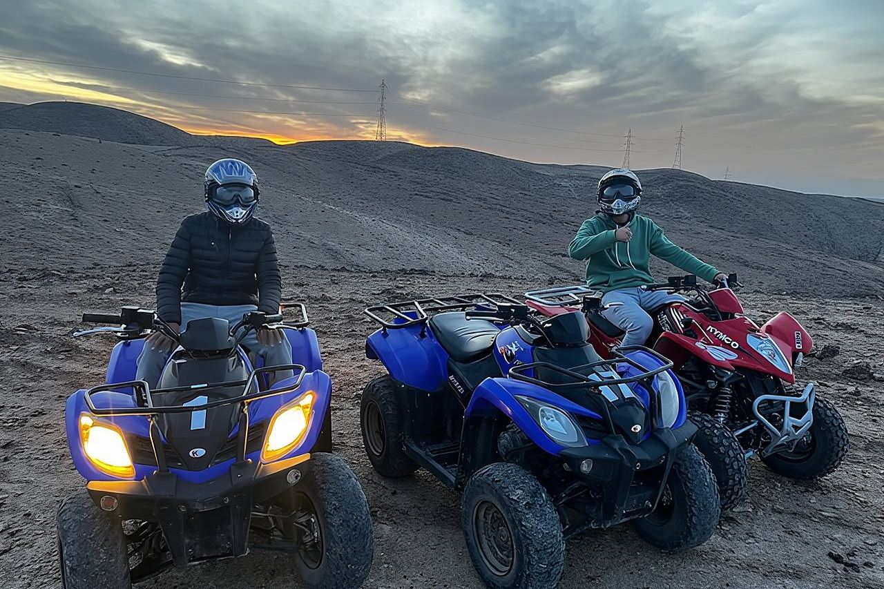 Desierto de Agafay, 2 horas de quad, té y traslado desde Marrakech