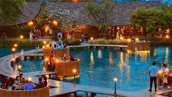 [Trending on Xiaohongshu] Bubble in the Forest: Bangkok's viral bubble forest cafe and water restaurant, dubbed "Little Maldives"|Seat reservation service