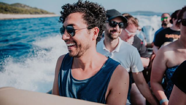 Blue cave, Mama Mia and Hvar, 5 island speedboat tour from Trogir