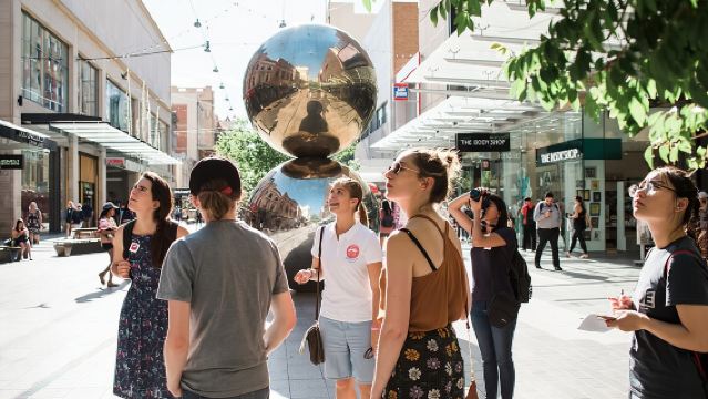 ยินดีต้อนรับสู่ทัวร์เดินชมเมืองแอดิเลด