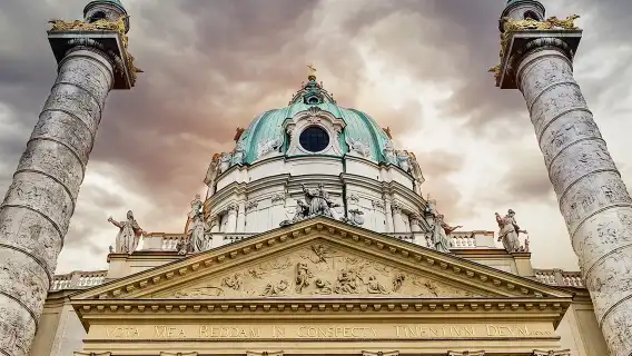 Classical concert Vivaldi 4 seasons in Karlskirche Vienna