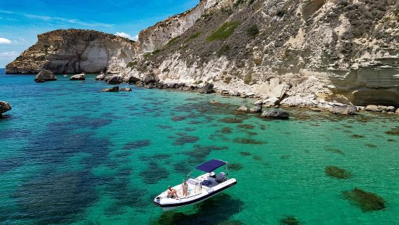 Cagliari: escursione in gommone alla spiaggia del Poetto