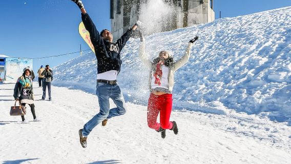 Da Lucerna: tour di mezza giornata al Titlis: nevi eterne e ghiacciai