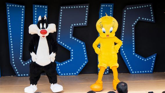 Madrid: Parque Warner Ticket and Roundtrip Transportation