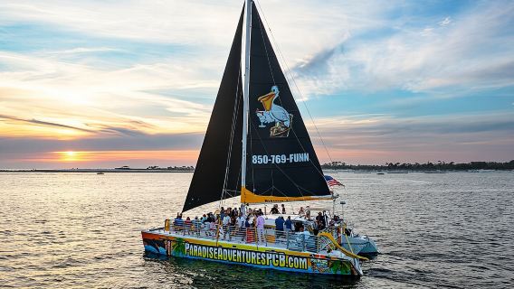 Panama City Beach Sunset Catamaran Sail on The Privateer