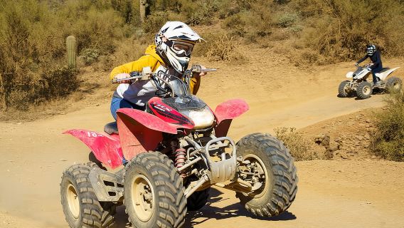 Self-Guided Centipede Desert ATV Rental