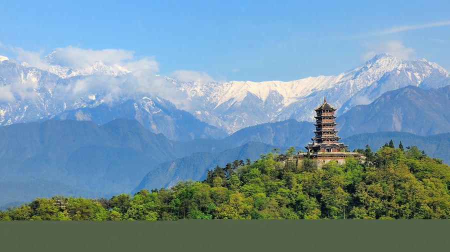 【成都青城山直升機體驗】四川成都青城山機場/都江堰景區直升機飛行/雙景區飛行套餐（青城山+都江堰）