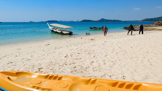 タイ・バンコクで体験する2時間のダイビング&シュノーケリング【タイ・バンコク サマイサン島シュノーケリング&カヤックプライベートツアー22960】