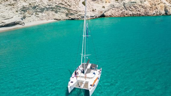 Full-Day Small-Group Cruise in Milos & Poliegos with Lunch