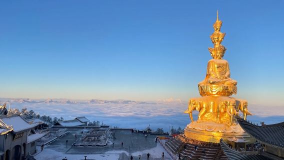 Mt.Emei+Giant Budhha Tour| Optional Emei Tea Picking Experience&Car Reantal