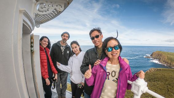 Tour todo incluido por Bruny Island más excursión guiada al faro