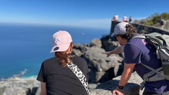 Kapstadt: Geführte Wanderung auf den Tafelberg/Seilbahnfahrt hinunter