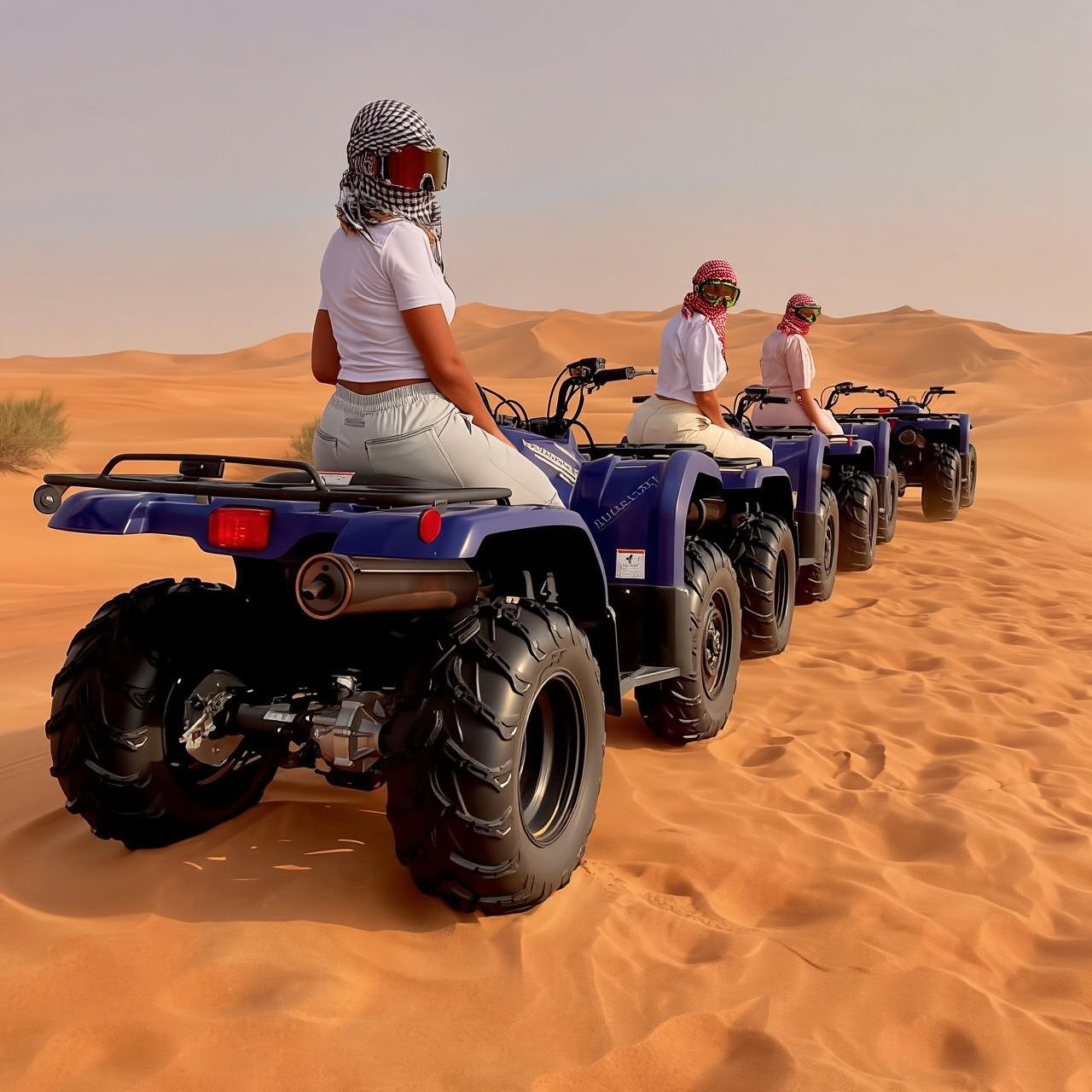 Ksar Ghilane: Quadfahren und Besuch der Festung Tisavar