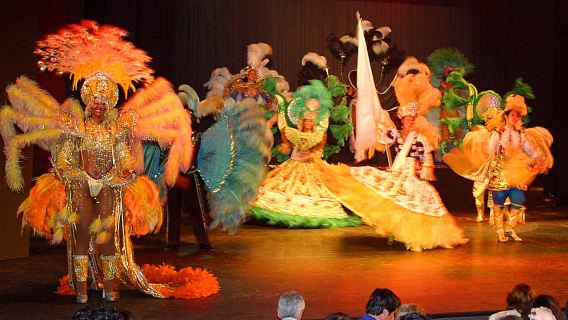 Palacio Rafain: Cena espectáculo con barbacoa