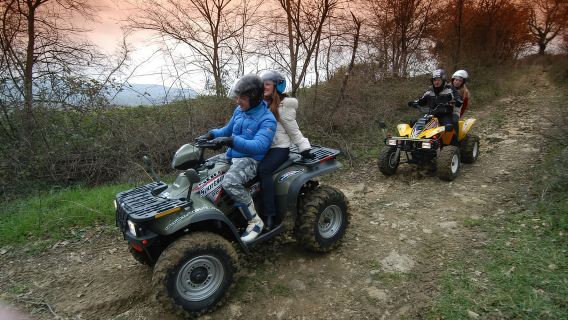 Dari Florence/Badesse: Tur ATV Chianti dengan Mencicipi Anggur
