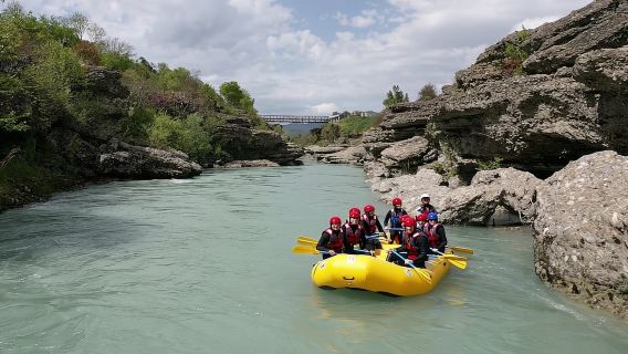 Permet: Vjosa River National Park Guided Rafting Tour