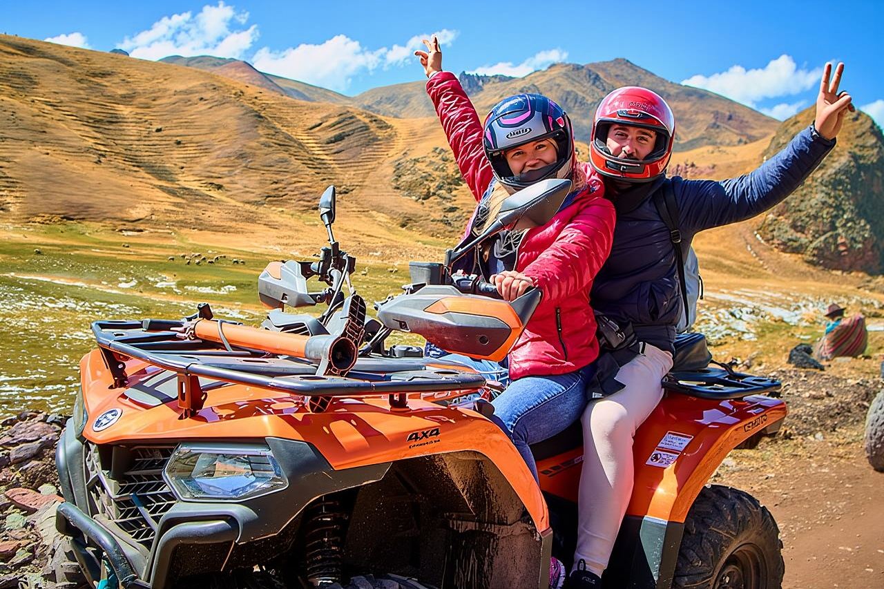 Rainbow Mountain ATV Tour from Cusco with Breakfast and Lunch