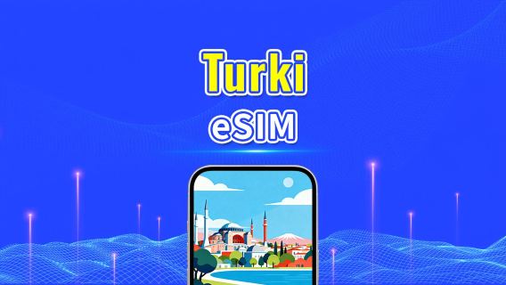 Turki 5G eSIM  | 3 rangkaian | Menyokong AI & TikTok Sepenuhnya | Pelan Data Harian/Jumlah | 1–30 Hari | Pengebilan 24 Jam | Kod QR