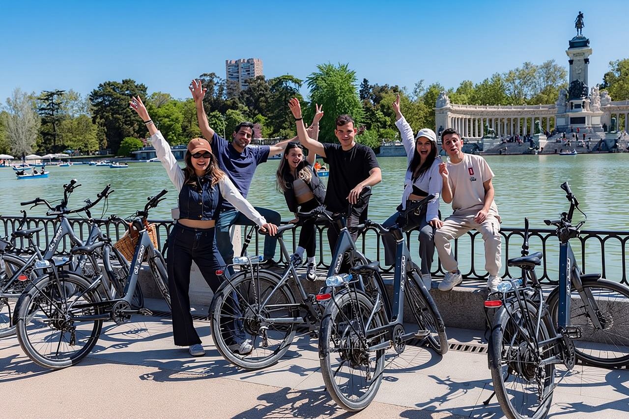 Selbstgeführte Fahrradtour im Retiro-Park in Ihrem eigenen Tempo