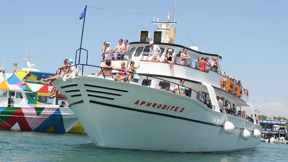 APHRODITE II -LAZY DAY CRUISE-BLUE LAGOON,TURTLE COVE, with LUNCH