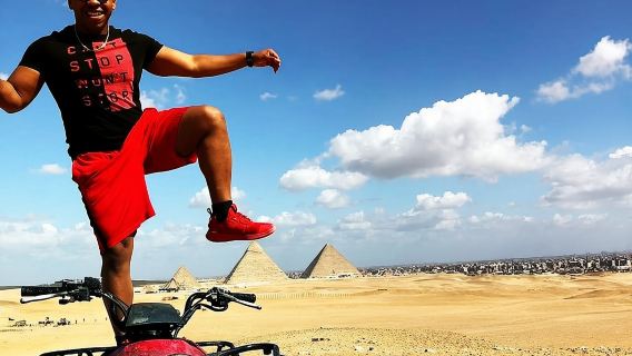 All inclusive Tour Giza Pyramids Sphinx Quadbike Camels Lunch