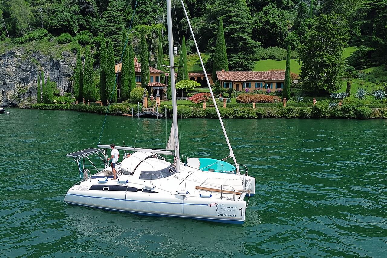 Tour in catamarano di 4 ore sul Lago di Como - Como Boat Rent & Cruise
