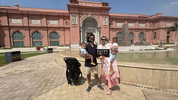 Hurghada: gita di un giorno alle Piramidi del Cairo, alla Sfinge e al Museo Egizio