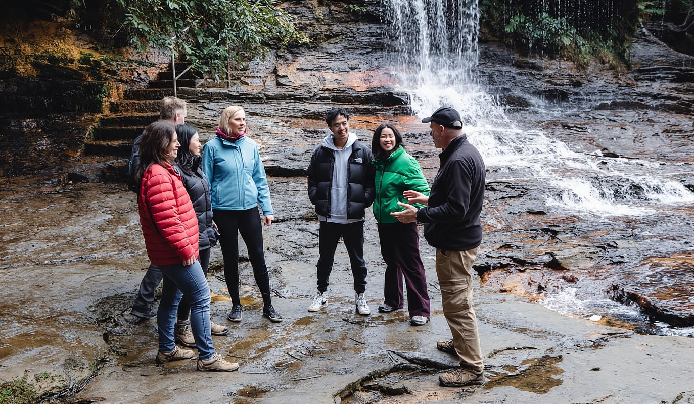 Vanuit Sydney: Blue Mountains Bushwalks & Featherdale Tour