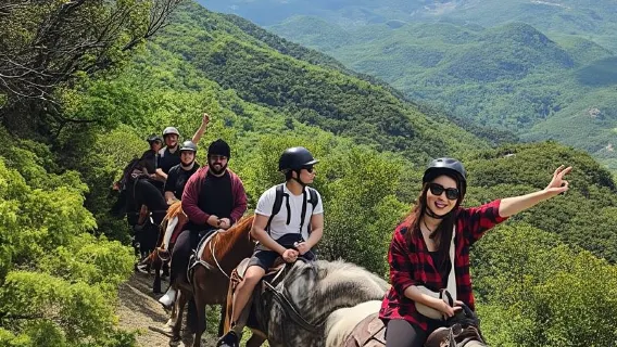Përmet: Amazing Horse Riding Experience at Vjosa NP