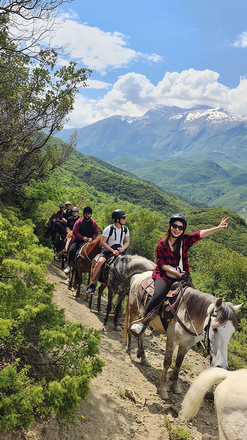 Përmet: Amazing Horse Riding Experience at Vjosa NP
