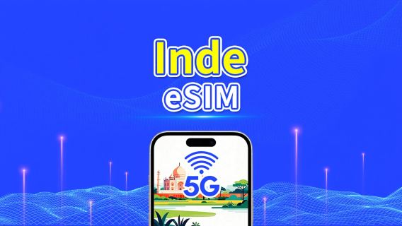 eSIM Inde | 4G | Forfait de données quotidien/total | 1-30 jours | Facturation selon les jours civils | Code QR