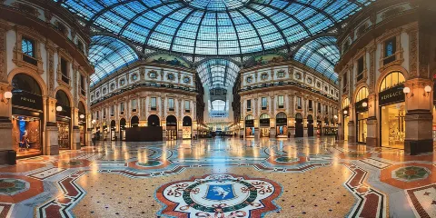 埃馬努埃萊二世拱廊+米蘭大教堂+斯卡拉歌劇院+商旅廣場一日遊