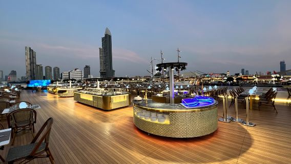 Bangkok:The Planet Sunset&Dinner Cruise on Chao Phraya River