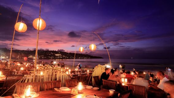 Bali Private Car Service|Tanah Lot|Jimbaran Beach + Uluwatu Temple Half-day Tour