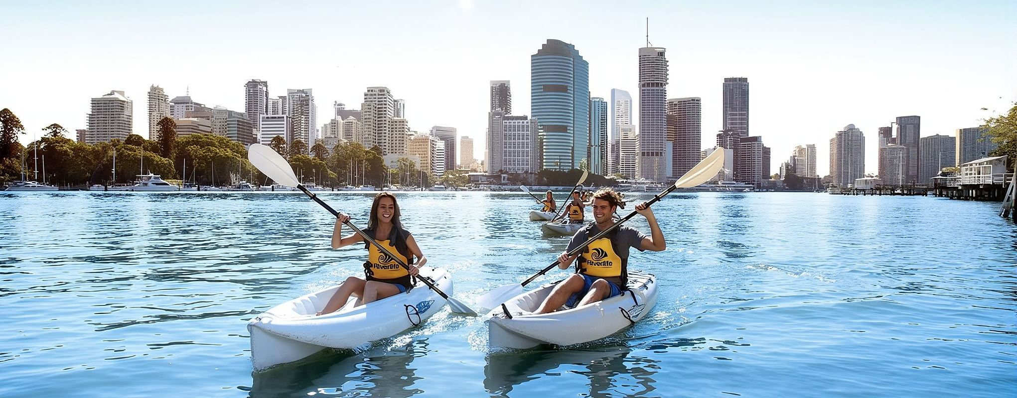 1.5hr Kayaking Tour in Brisbane, Australia