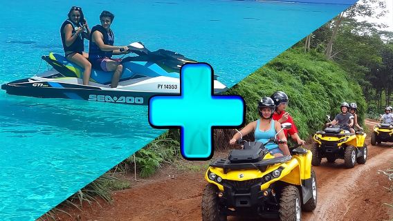 Paquete Mágico Grand Magic: Moto acuática 3h00 + Quad 3h30