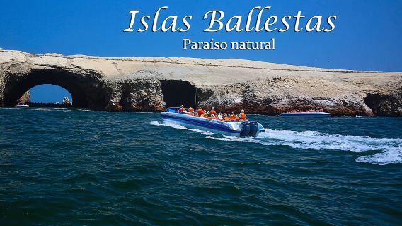 Ballestas Islands & National Reserve of Paracas from Ica