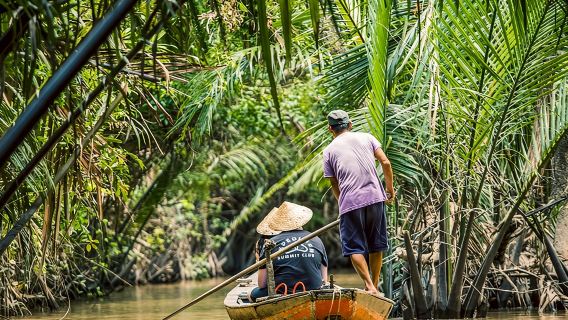 Lawatan Sehari Delta Mekong Kumpulan Kecil: Menaiki Bot, Kotej & Pagoda