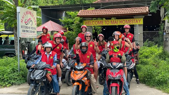 Motociclista: 1 día fuera de los caminos trillados, pueblos escondidos, arrozales