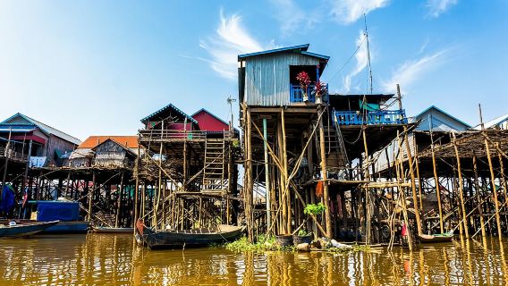 ทัวร์ส่วนตัวครึ่งวัน ทะเลสาบโตนเลสาบและหมู่บ้านกัมปงพลุก