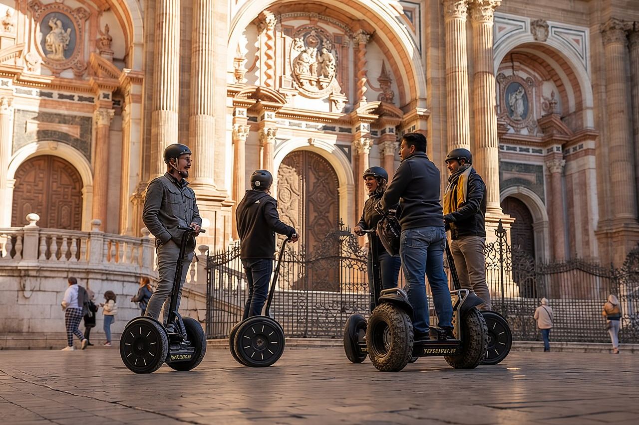 Malaga City Tour 3 Hour Historical Segway Adventure