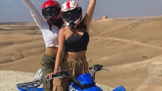 Agafay desert Family Package: Quad Bike & Camel Ride, Dinner Show