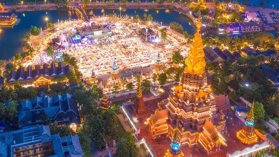 Starlight Night Market + Wat Phra That Doi Suthep / Xishuangbanna + Private Tour (English and Chinese Guide)