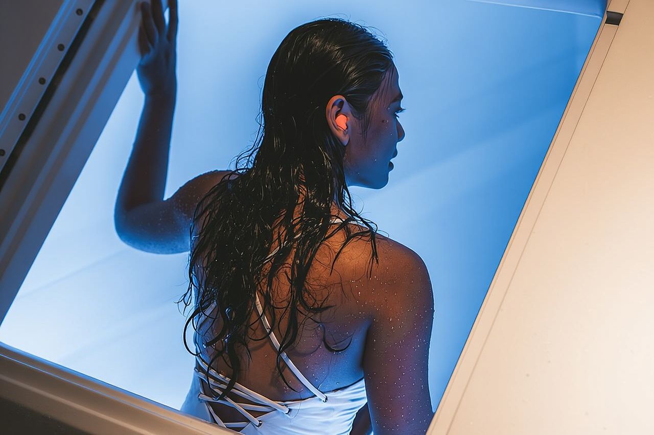 Schwerelosigkeits-Floating-Therapie in Canggu, Bali, mit Solace Float