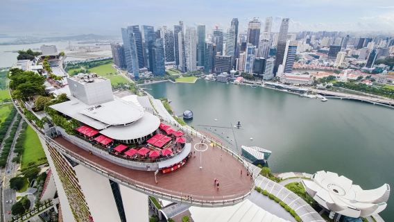 新加坡聖淘沙沙灘+濱海灣金沙空中花園【普通話專車-舒適純淨】